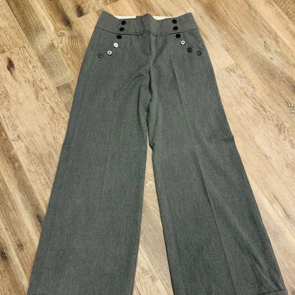 Taikonhu Vintage Wide Leg Trousers Grey Size 2
